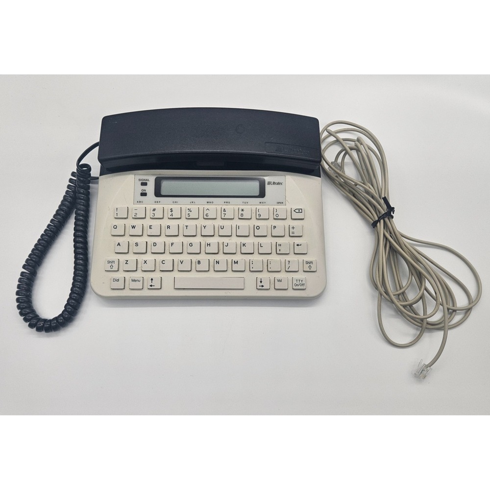 Ultratec Model 1140 Uniphone All-in-One TTY VCO‎ HCO Amplified Phone